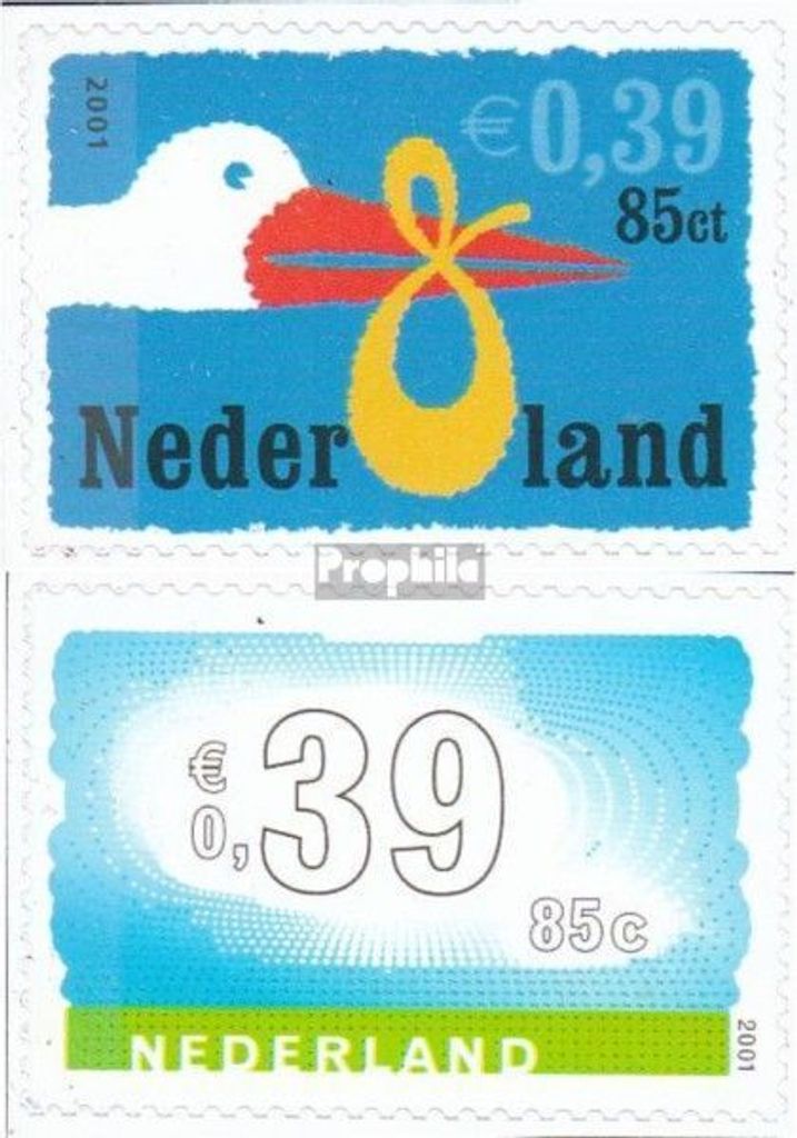 Briefmarken Niederlande 2001 Mi 1898,1900 (kompl.Ausg.) postfrisch Geburt