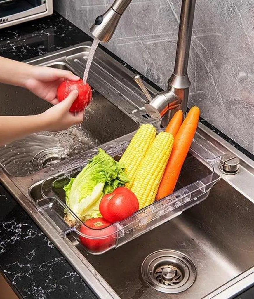 Panier tamis transparent et extractible pour pêche en surface 36-45 cm