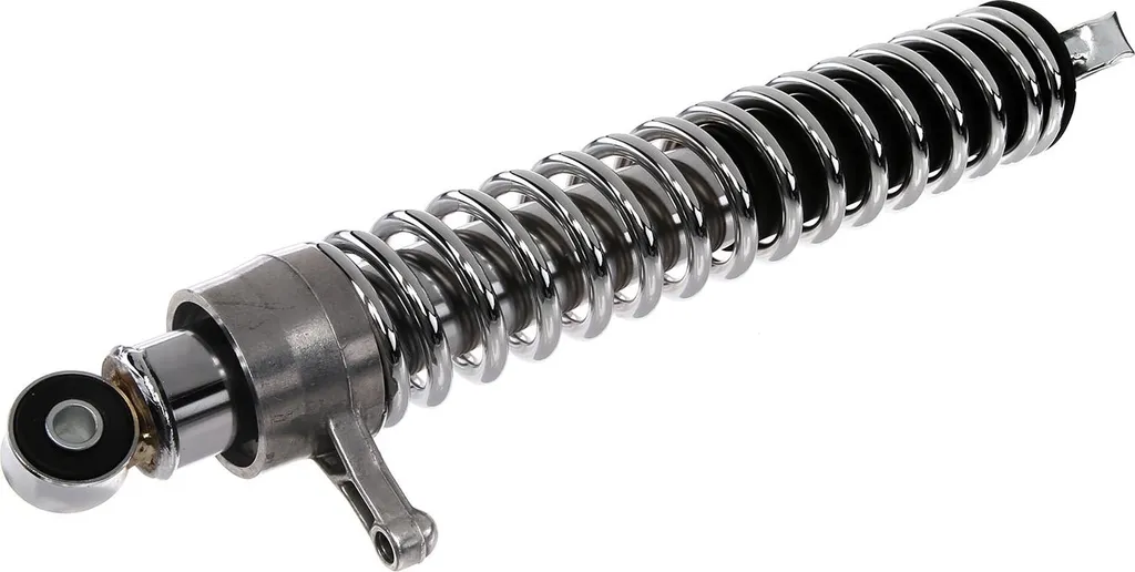 Ammortizzatore a sospensione con leva di regolazione, posteriore destro, 380 mm - per MZ ETZ 251, 301