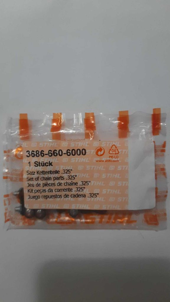 Kit de piezas para cadena Stihl, remaches para cadenas de Imagen del producto 