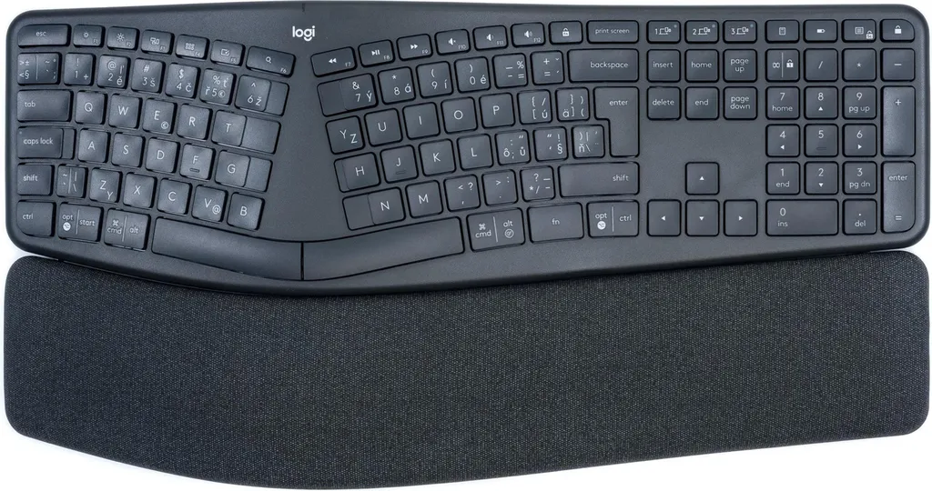 Logitech Ergo K860 Clavier sans Fil Anti-Douleur Poignet et Avant-Bras