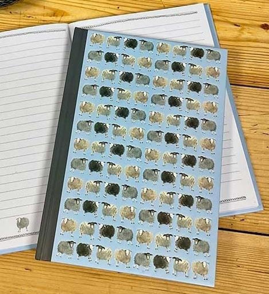 A5 SHB06 Sheep TW Notizbuch