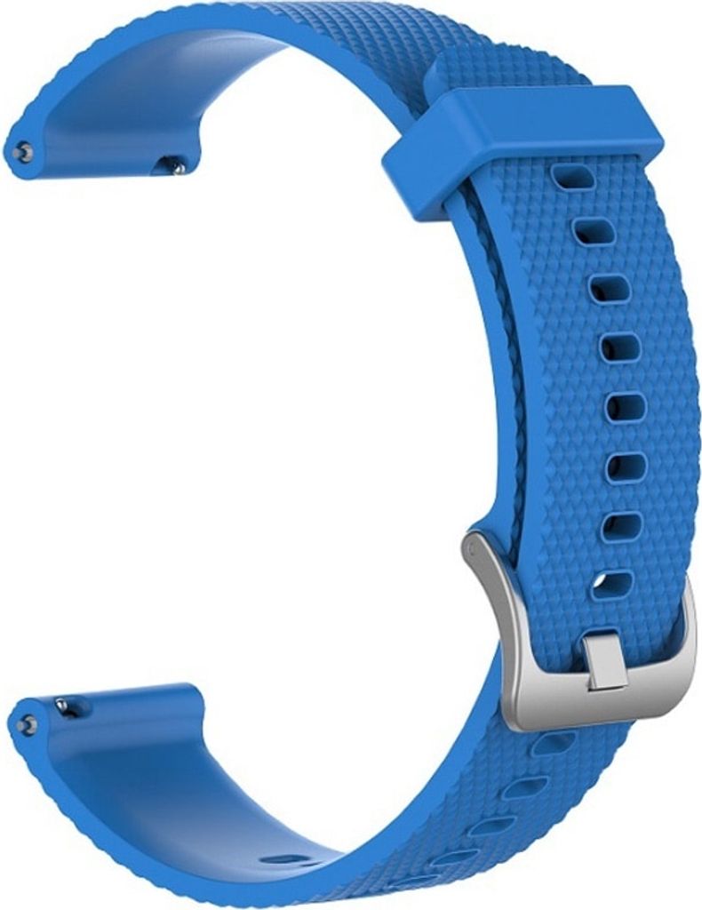 BStrap Silicone Land Armband für Garmin Vivoactive 3, blue
