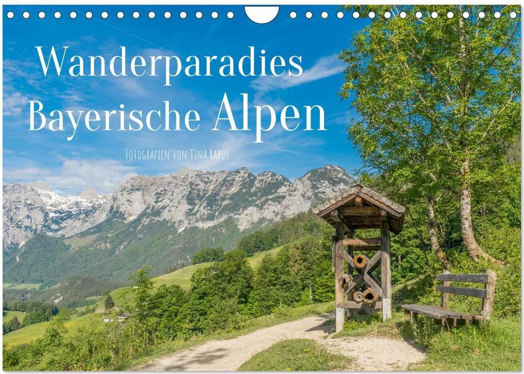 Wanderparadies Bayerische Alpen (Wandkalender 2026 DIN A4 quer), CALVENDO Monatskalender