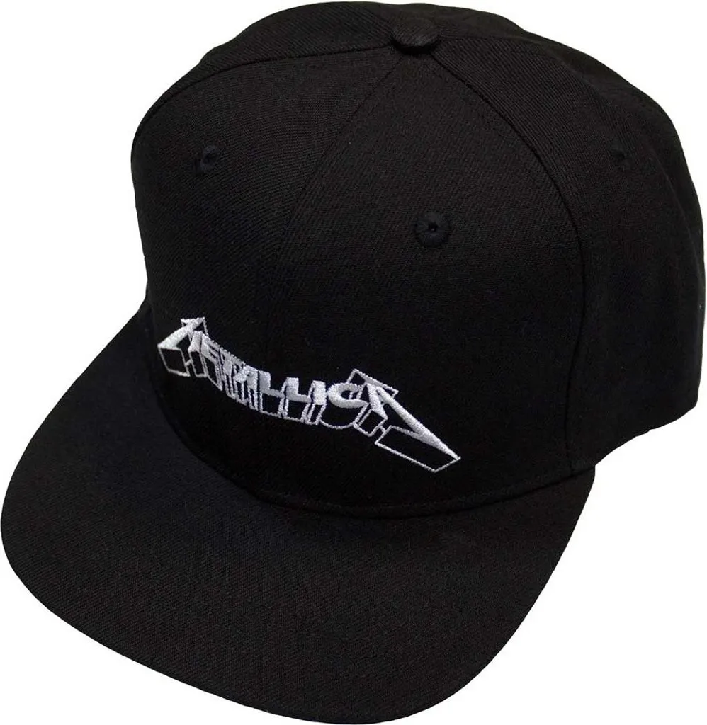 Logo Metallica 3D Noir UNI - Décoration Murale Relief Métal Rock