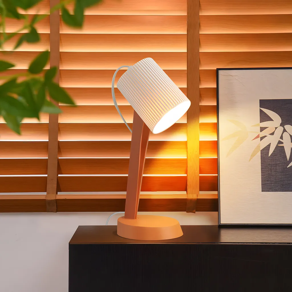 Lampe de table pour table à manger et chambre : Pack de 2 Design Orange