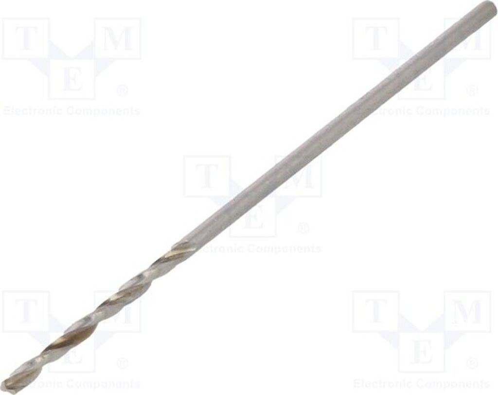1x Bohrer HSS Ø: 1mm L: 34mm für Metall L.des Arbeitsteils: 12mm 0018400100100 Bo