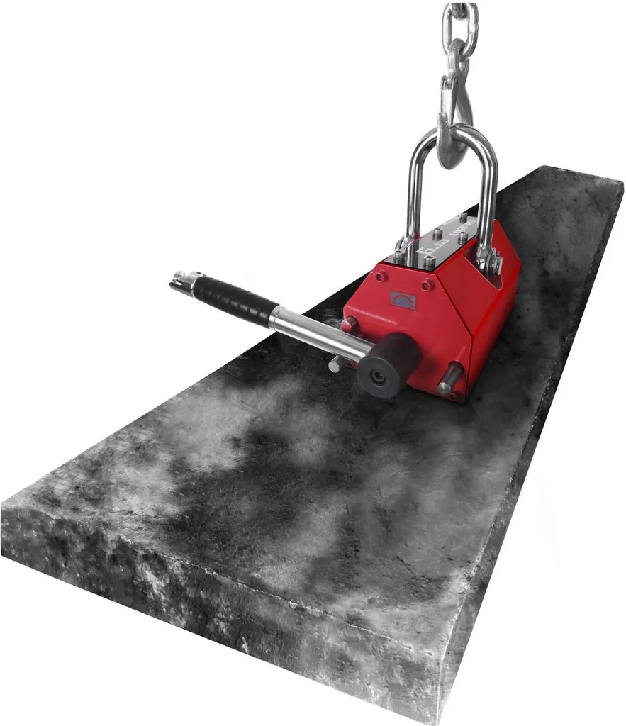 Aimant de levage pour atelier et chantier - Capacité 300 kg robuste - 4