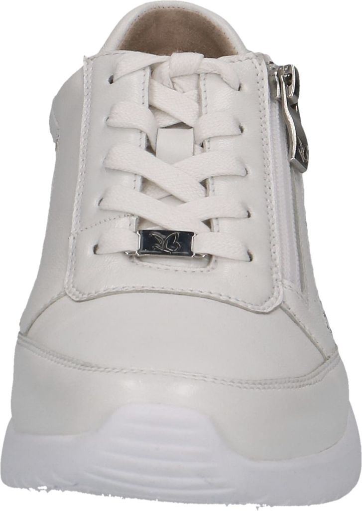 Caprice Damen Sneaker Schnürschuhe Perforierung Halbschuhe 9-23550-42, Größe:38 EU, Farbe:Weiß