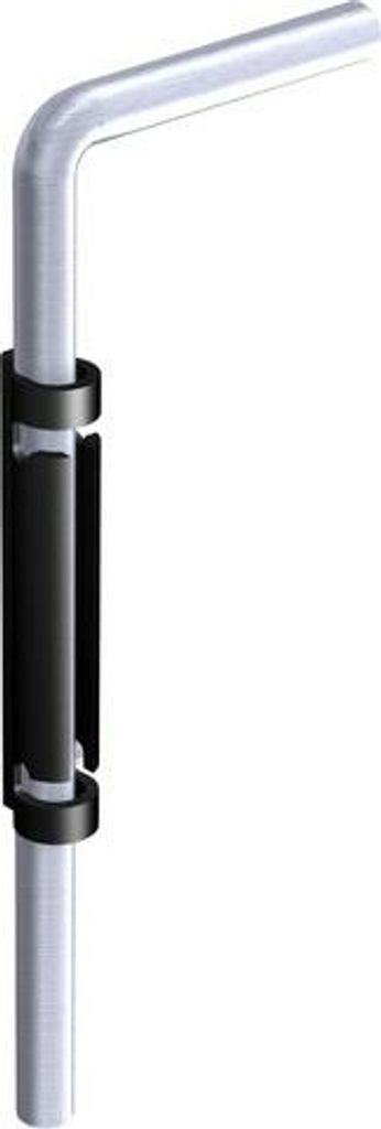 Verstärkter Riegel zum Anschweißen Ø16 mm MANTION L.500 mm - 1316SO