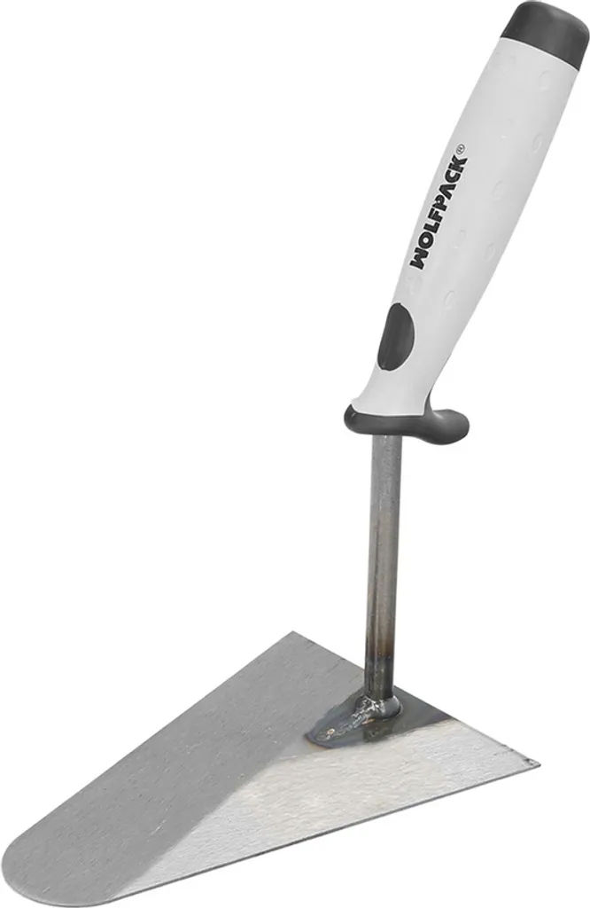 Cazzuola Maurer Gummy-Grip Modello 344 - Acciaio 165x120 mm Professional