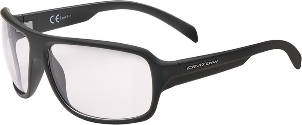 Cratoni Lunettes de soleil C-Ice NXT photochr. noir mat, Image du produit 