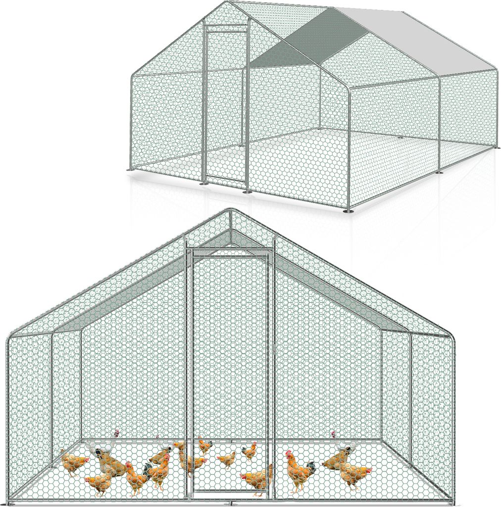 Yakimz 3x3x2m Kurnik Wybieg dla zwierząt Wybieg dla Zdjęcie produktu 