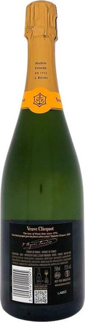 Veuve Clicquot Brut 750ml 12% Vol. Produktbild 4