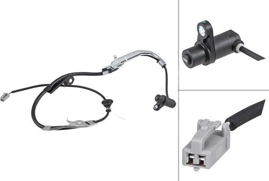 Sensor Raddrehzahl passiver Sensor 1.045 mm Kabel A.B.S. für TOYOTA RAV