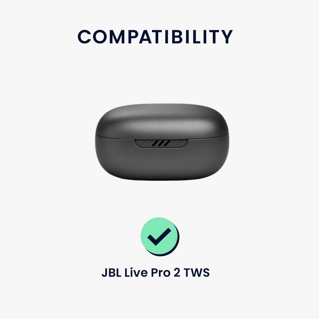 Kwmobile Kopfhörer-Schutzhülle Hülle Für JBL Tune 230 NC TWS / T230NC, Silikon Schutzhülle Etui