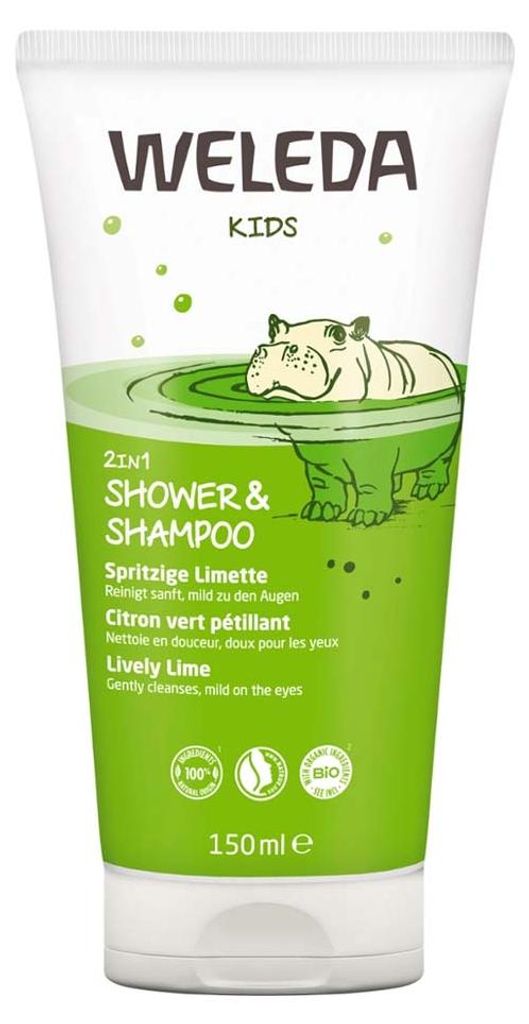 Bambini - Doccia e Shampoo 2in1 Lime 150ml Immagine del prodotto 