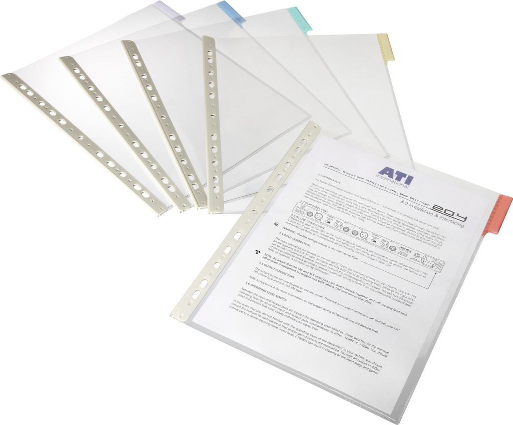DURABLE Sichttafel FUNCTION panel 560703 A4 rot 5 St./Pack. Produktbild 