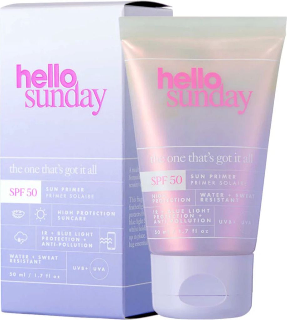 Hello Sunday Der Eine, der alles hat Sun Primer SPF50 Vegan 50 ml Tube