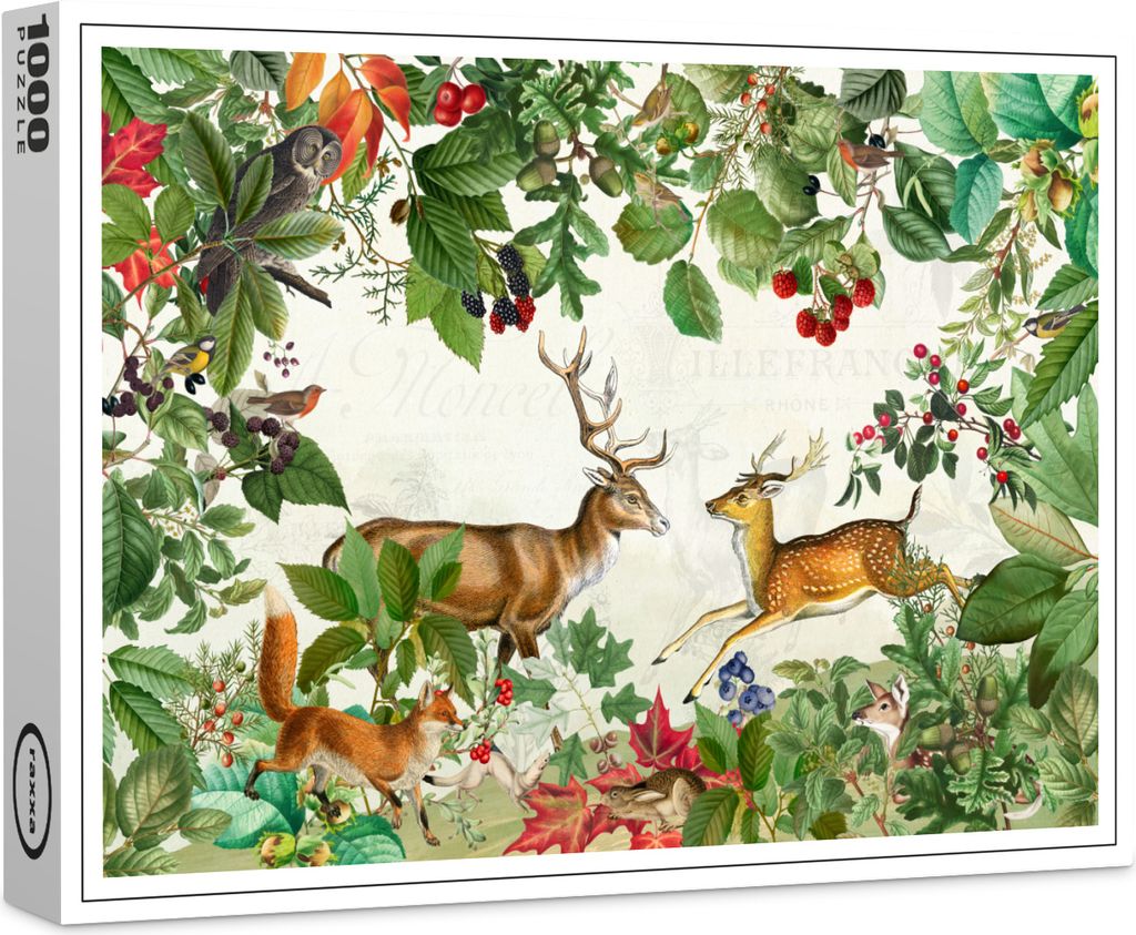 raxxa Premium-Puzzle "Faszination des Waldes", 1000 Teile