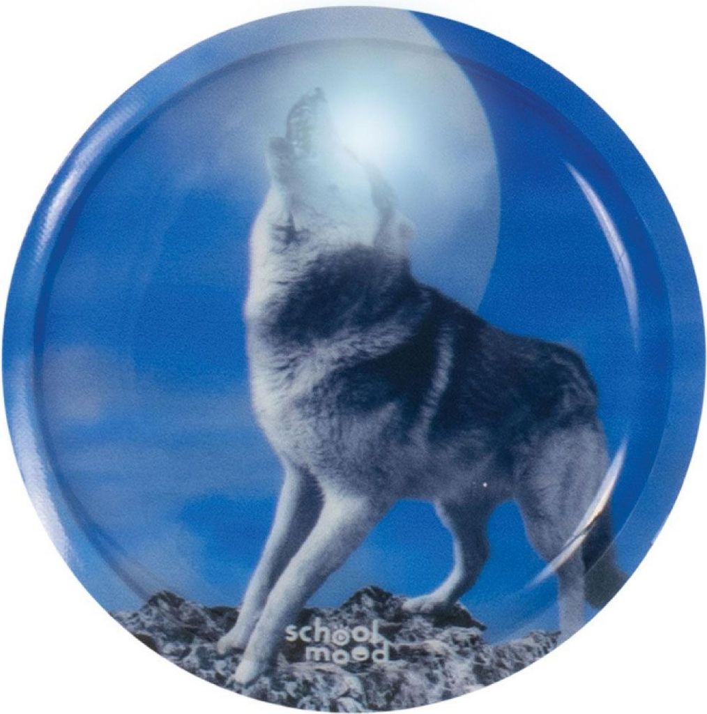School-Mood Patchies accessori per lo zaino LED-Patchy Wolf Immagine del prodotto 
