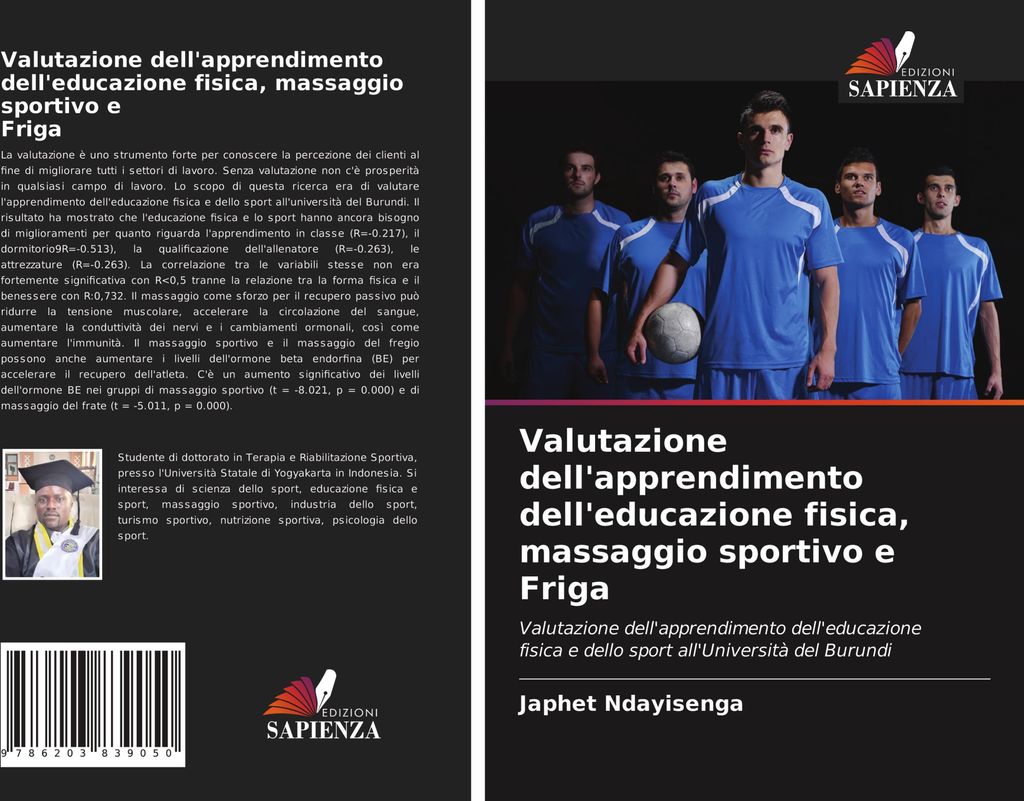 Valutazione dell'apprendimento dell'educazione fisica, massaggio sportivo e Friga