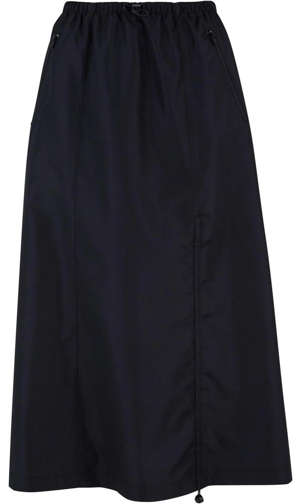 Urban Classics - Midirock Fallschirm für Damen TN275 (XS) (Schwarz)