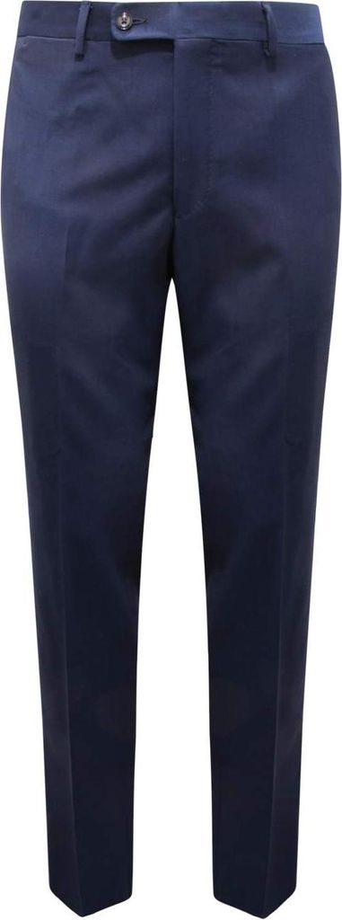 6689Av Pantalone Uomo Vigano' 1959 Man Wool Trousers Blue