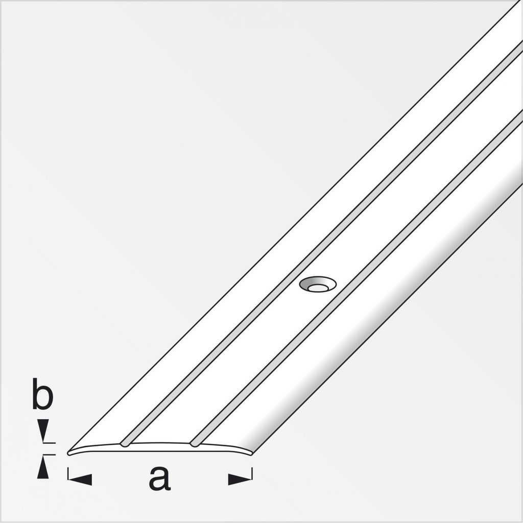 alfer Übergangsprofil 2 m, 37 x 2.5 mm | Kaufland.de