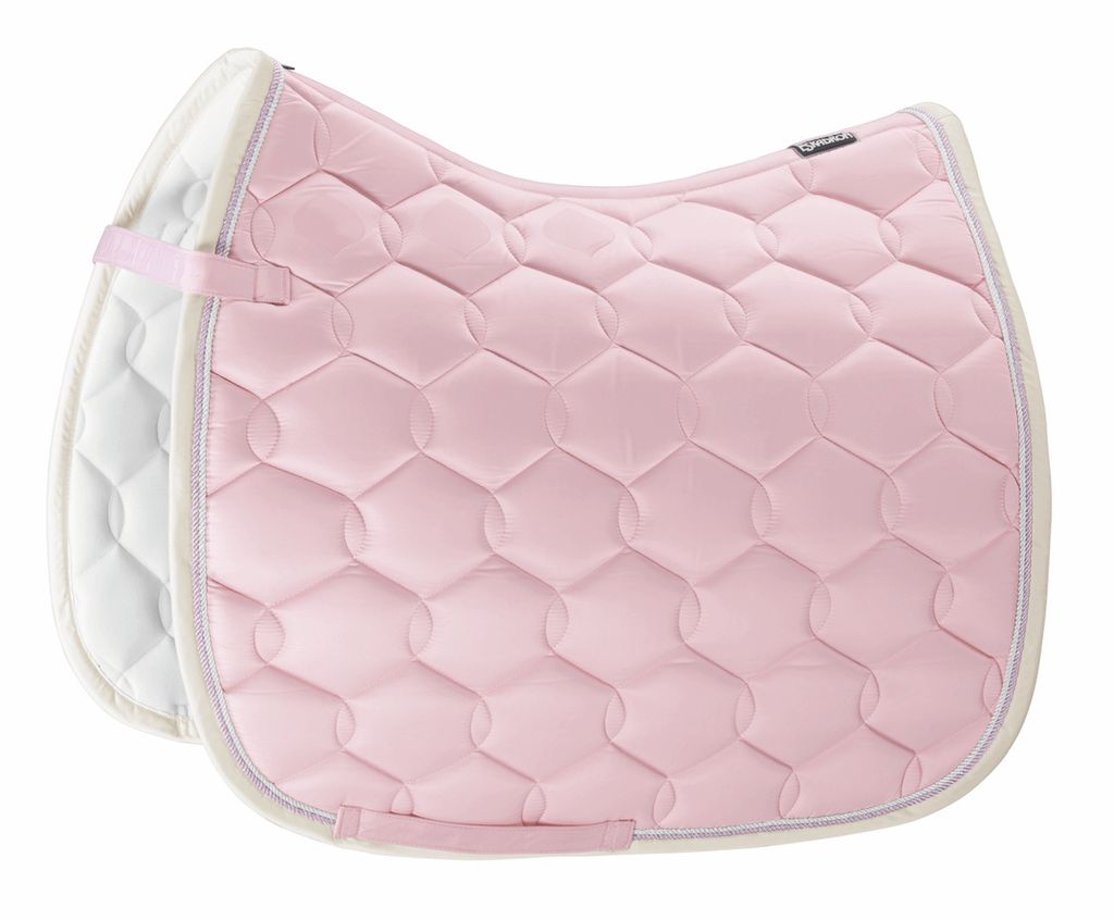 Eskadron Basics Glossy Wave Contrast Schabracke, Größe:Vielseitigkeit, Farbe:powderrose