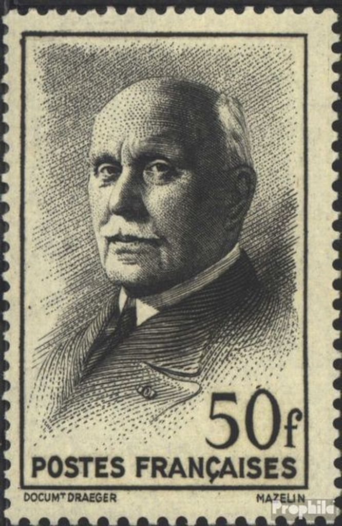 Briefmarken Frankreich 1942 Mi 556 (kompl.Ausg.) postfrisch Marschall Pétain