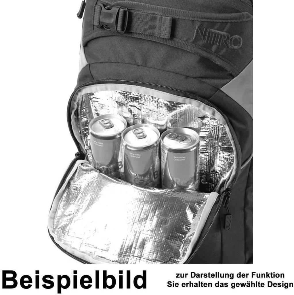 Sac à dos 30L robuste Nitro Daypacker Superhero bleu pour ordinateur - 9