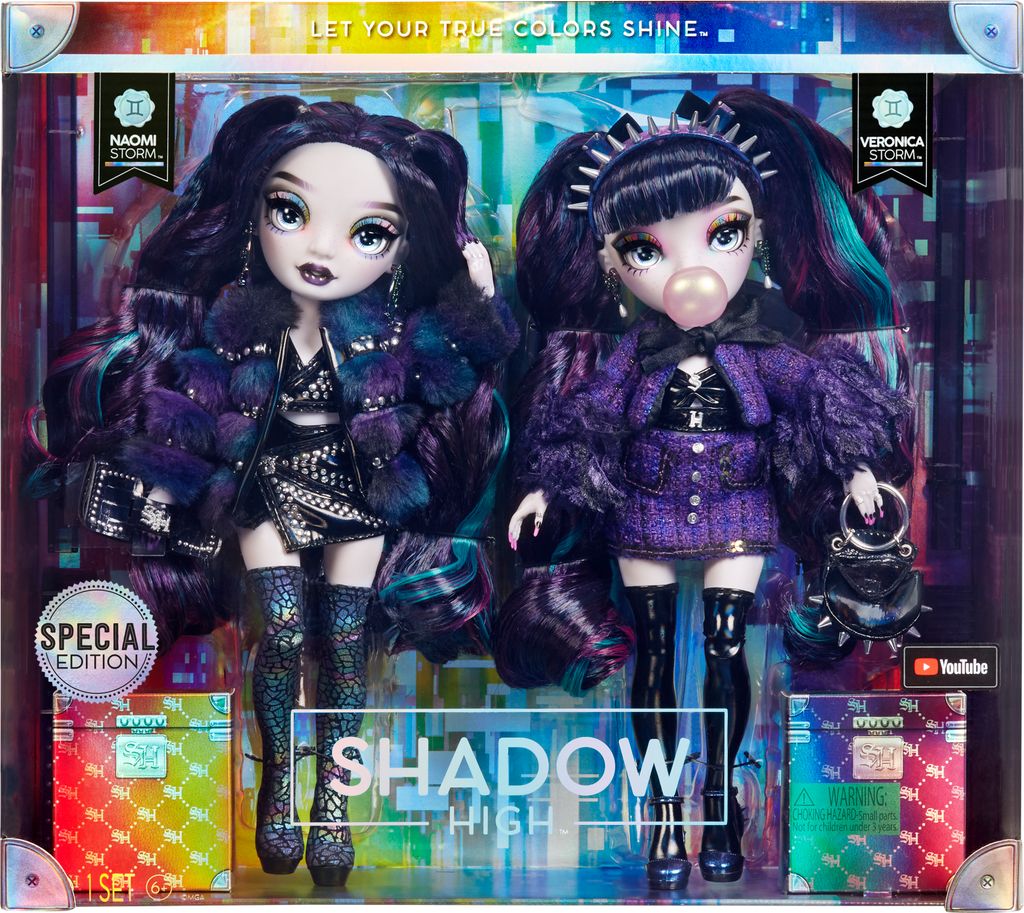 MGA Shadow High panenky Naomi a Veronica Storm - dvojčata. Obrázek produktu 