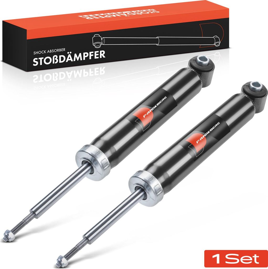 Frankberg 2x Stoßdämpfer Hinterachse für Volvo S60 2 134 S80 2 124 V60 I 155 157 V70 2I 135 2006-2018