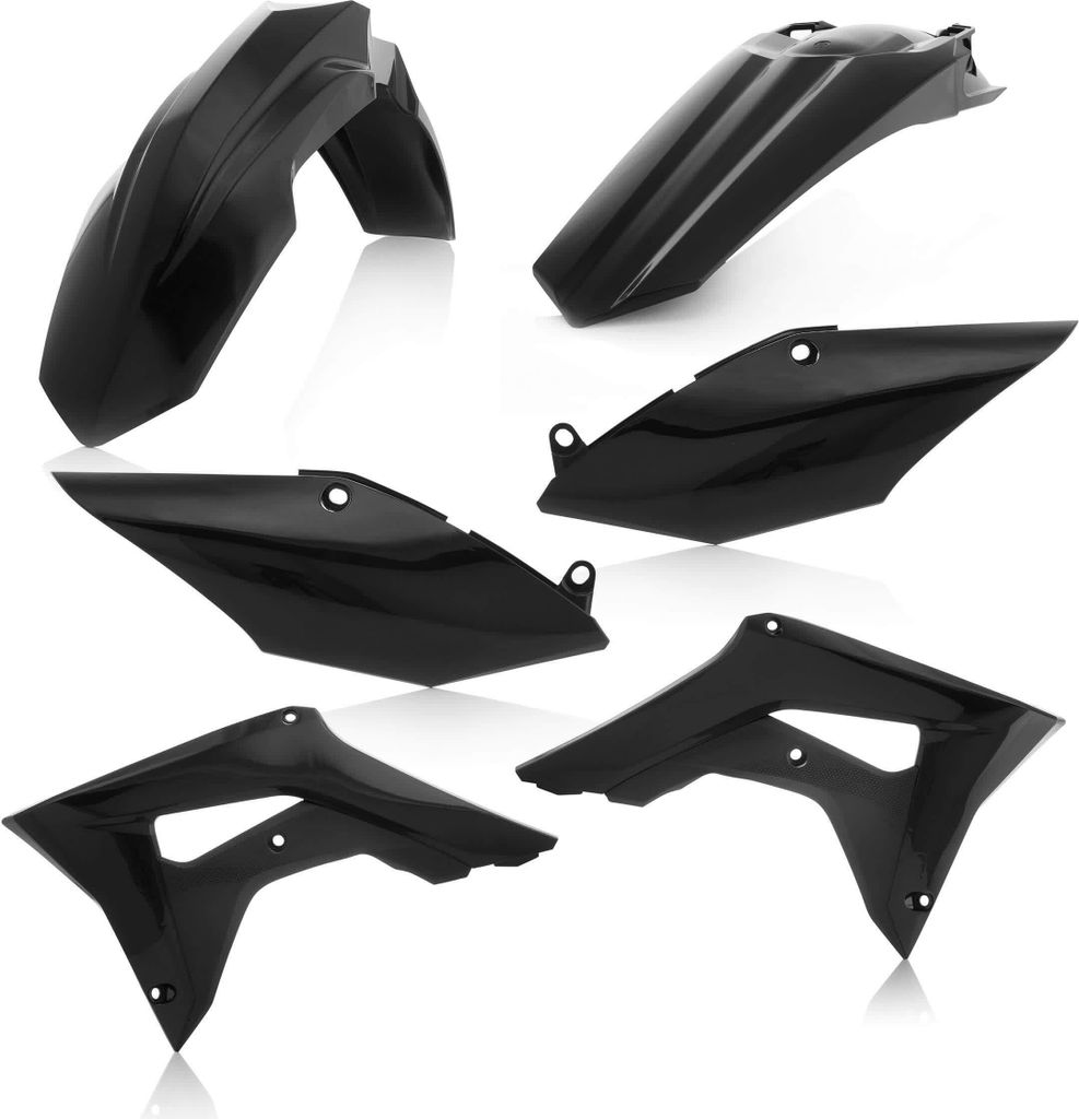 ACERBIS Verkleidungskit 6 Teile Schwarz