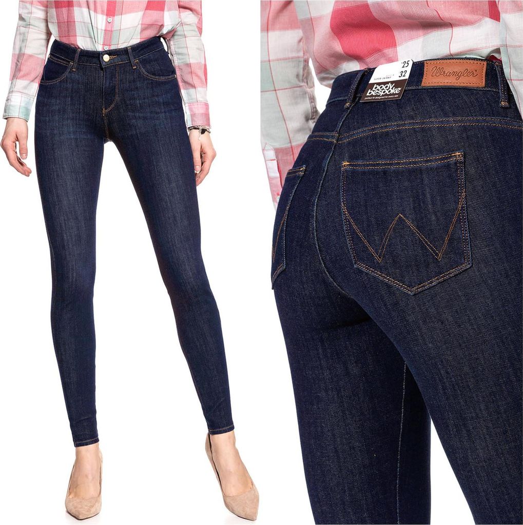 WRANGLER, Damen Jeanshose, Skinny fit, SUPER SKINNY, W24 Produktbild 