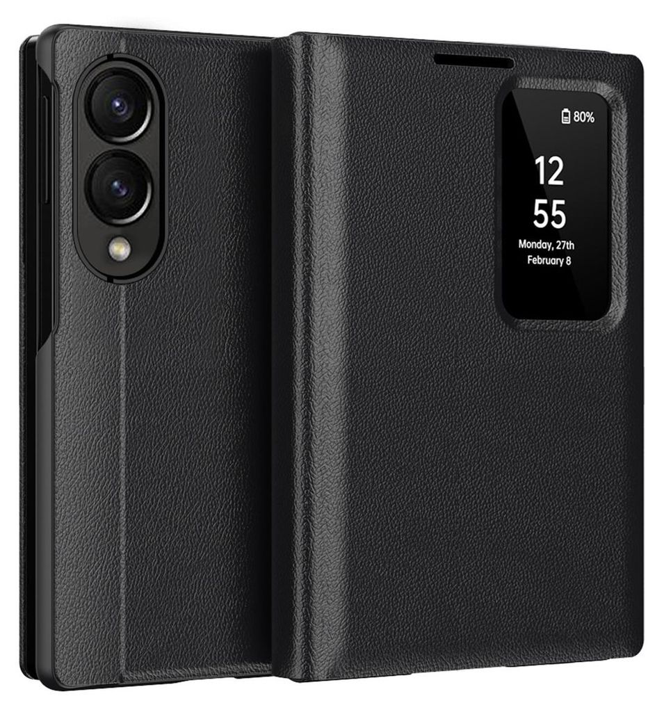 Étui en cuir rabattable pour Samsung Galaxy Z Fold 8, avec Image du produit 