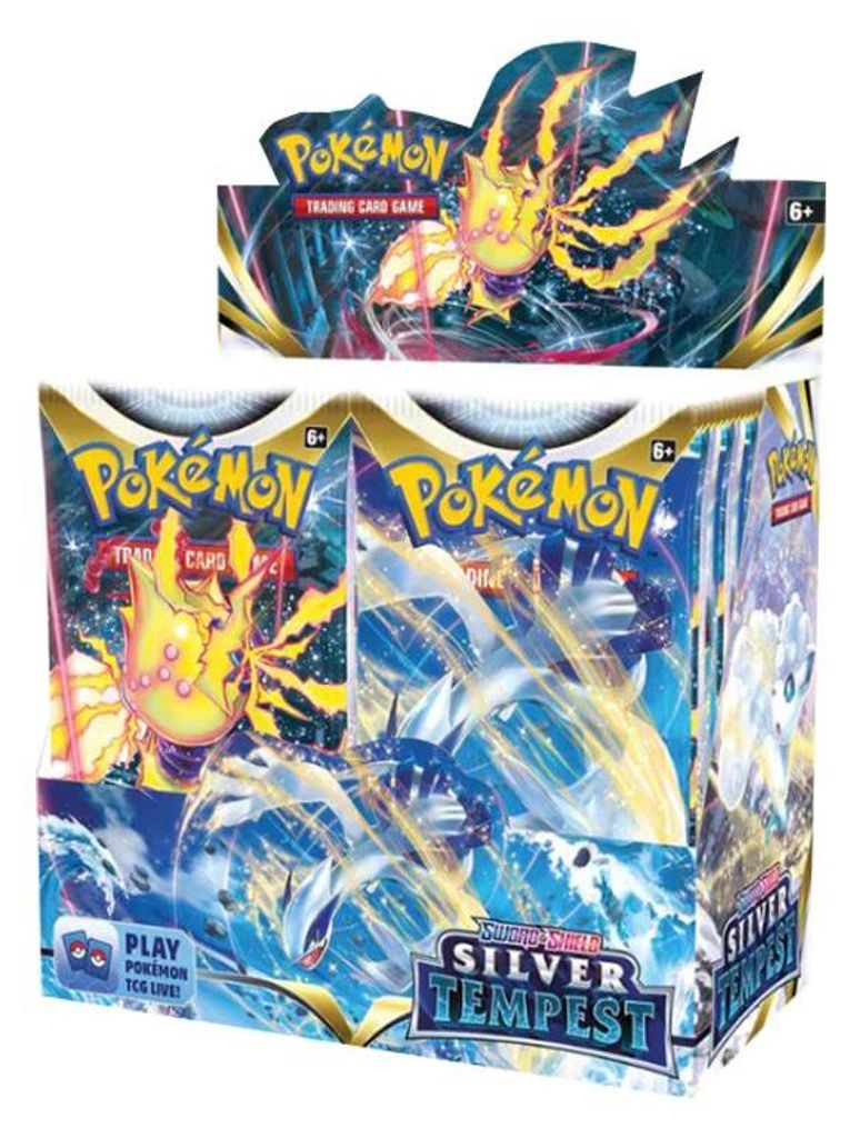 Pokémon Silver Tempest Booster Display SWSH12, Engelstalig Productafbeelding 