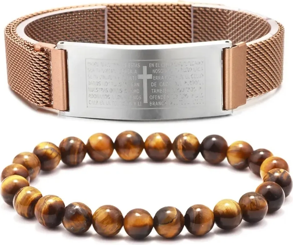 Bracciale Hluben KP34477 Offerta: Oro Rosa e Design Spirituale Unico