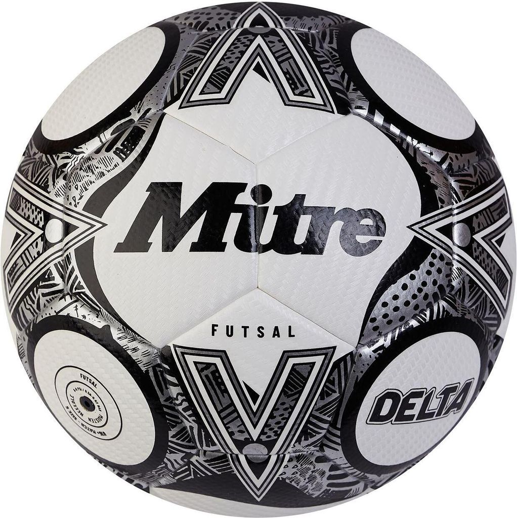 Mitre - "Delta Futsal 24" Handball CS2279 (3) (Schwarz/Weiß)