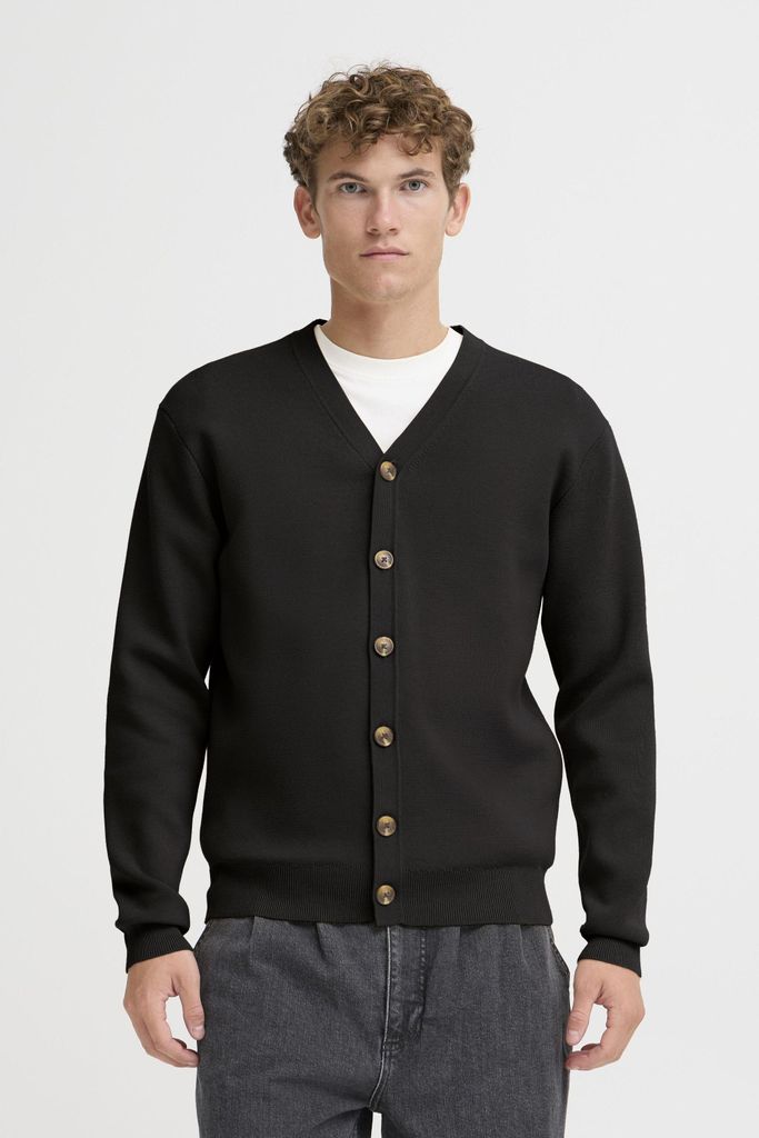 Casual Friday CFAGNAR Herren Strickjacke Cardigan Feinstrick Baumwollmischung relaxed fit