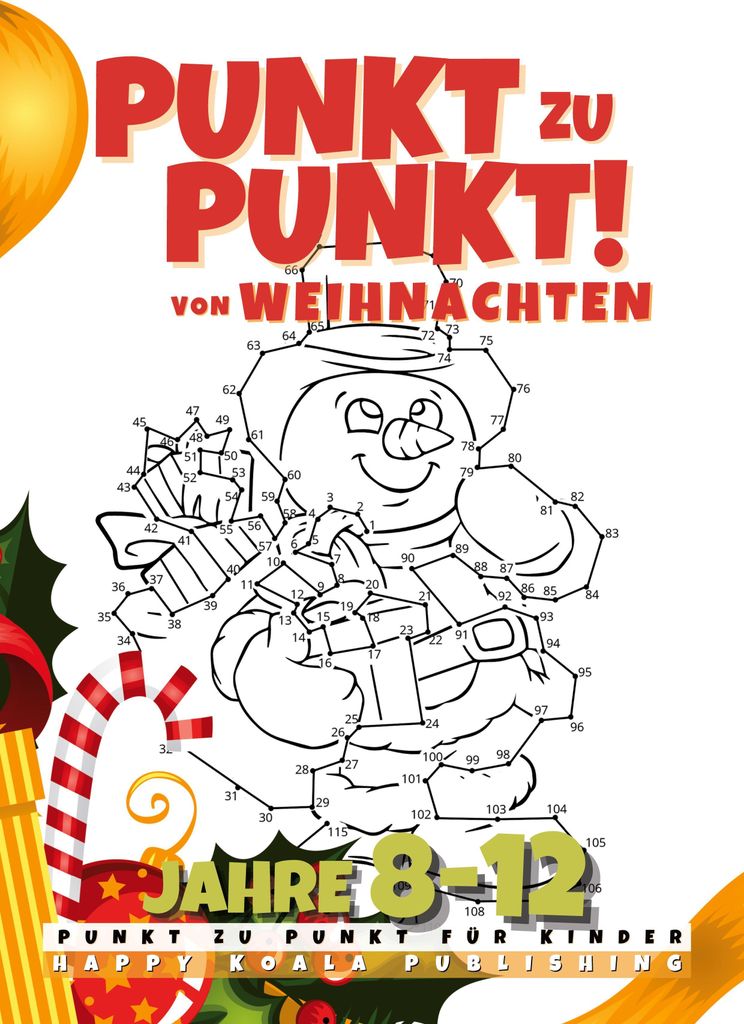 Punkt zu Punkt von Weihnachten
