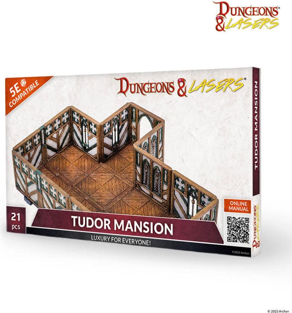 Dungeons & Lasers Expansion Set: TUDOR MANSION