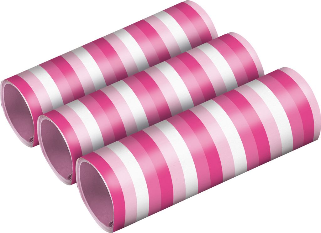 Luftschlangen Heißes Pink Papier