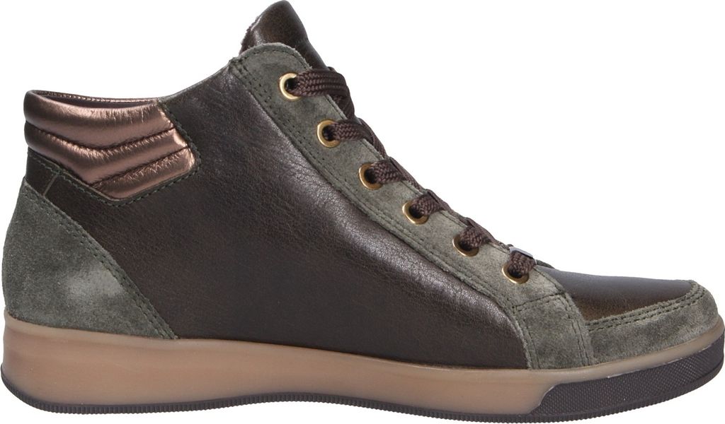 Ara ROM Damen Schnürstiefelette in Grün, Größe 5.5 Produktbild 5