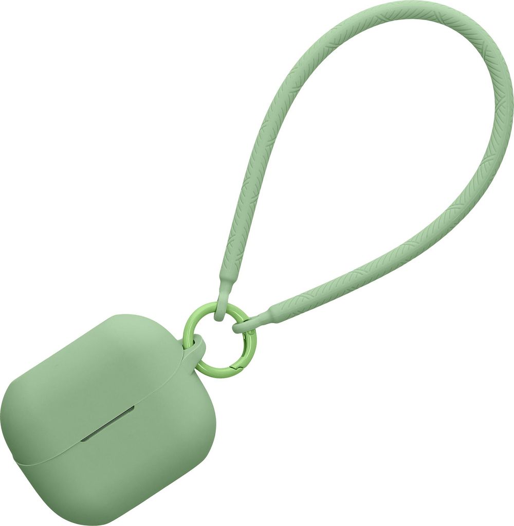kwmobile Hülle kompatibel mit Samsung Galaxy Buds 3 / Galaxy Buds 3 Pro Kopfhörer - Silikon Schutzhülle Etui Case Cover - mit Handschlaufe Match...