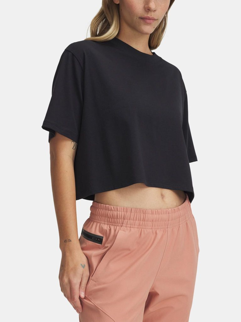 Under Armour Damen T-Shirt Ua Rival Ss 1389721-001__SM