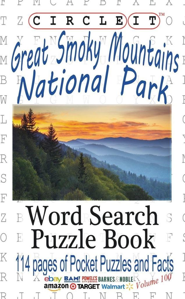 Circle It, Great Smoky Mountains National Park Facts, Pocket Size, Word Search, Puzzle Book