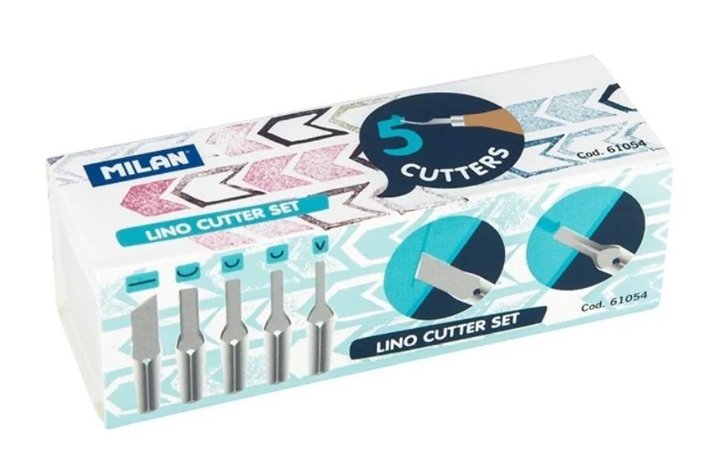 Kit de Linogravure Complet avec Gouges Interchangeables pour Sculpture