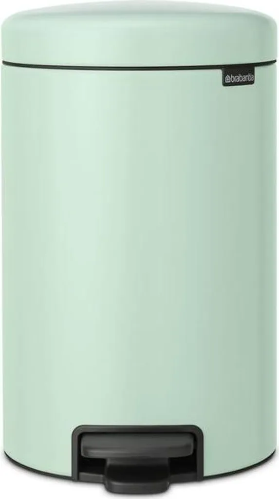 Poubelle à pédale 12L Brabantia NewIcon Jade Green - Poubelle de cuisine